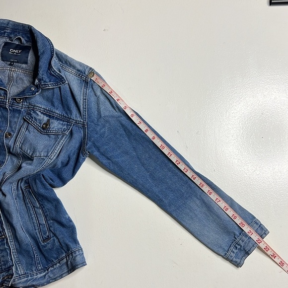 Only Button Down Denim Jacket size 36 - Picture 8 of 9